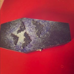 HANDMADE coffin jewelry box